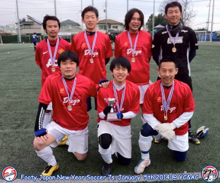 New Year Soccer 7's 2014 Runner Up