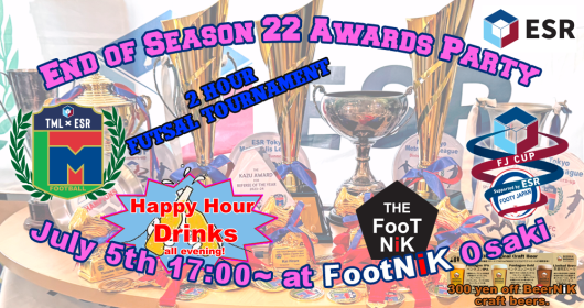 End of Season 22 Awards Party